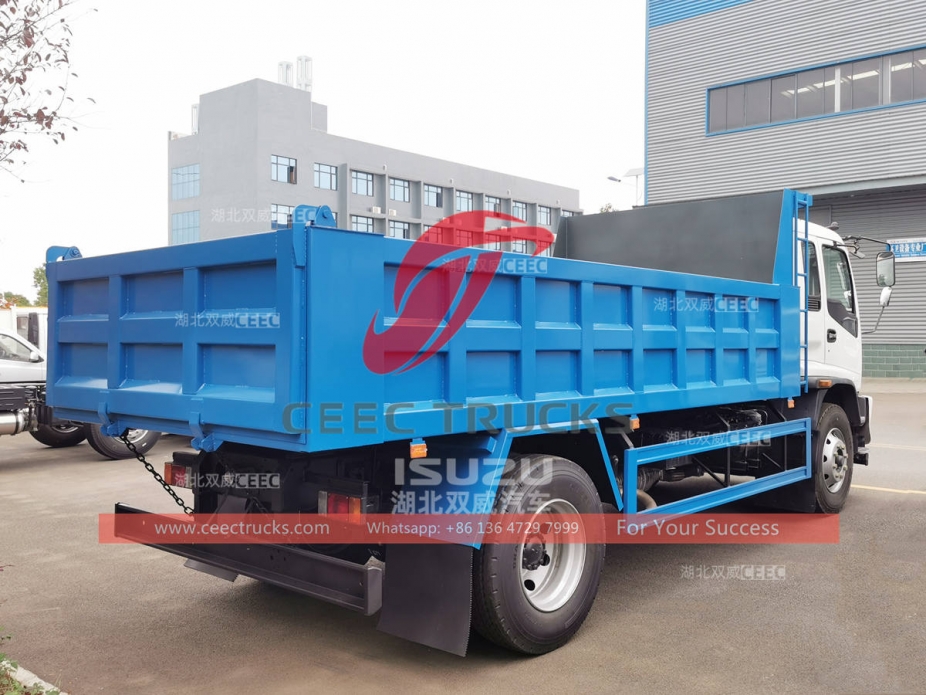 Factory supplies ISUZU FVR 240HP dump truck