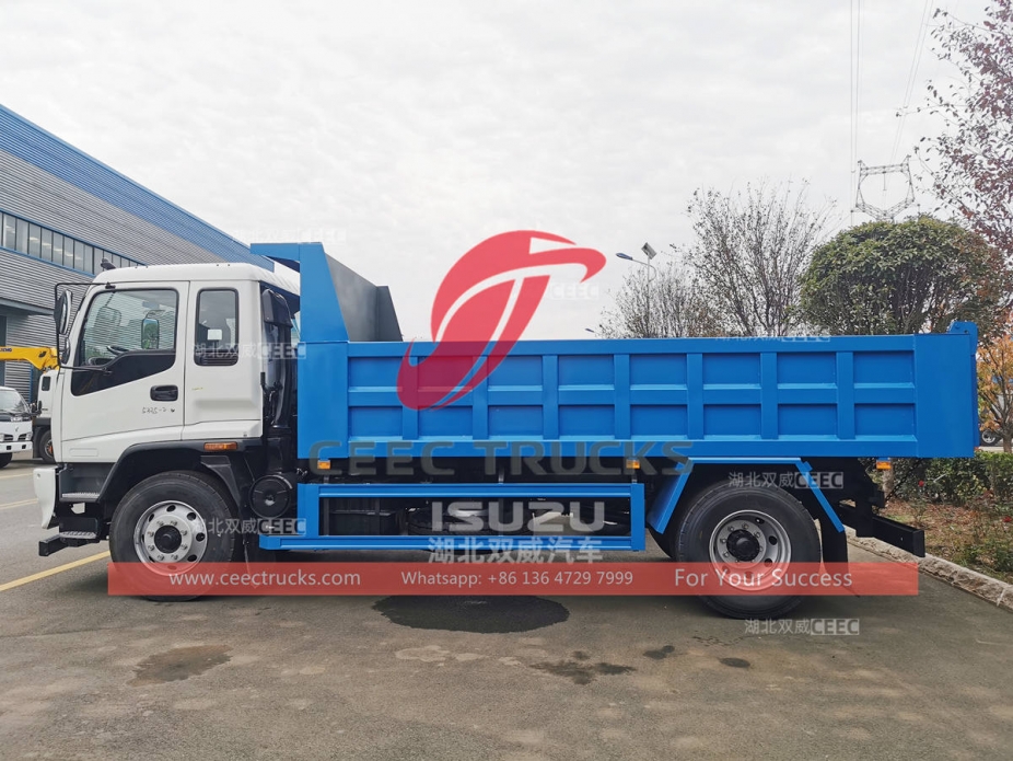 Factory supplies ISUZU FVR 240HP dump truck