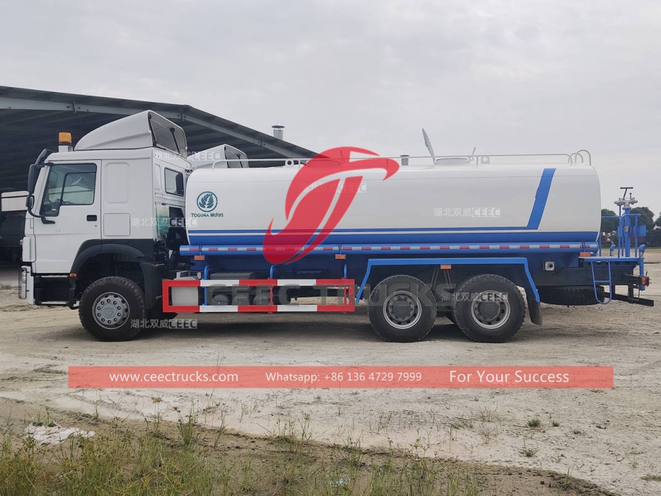 HOWO water tank truck for sale