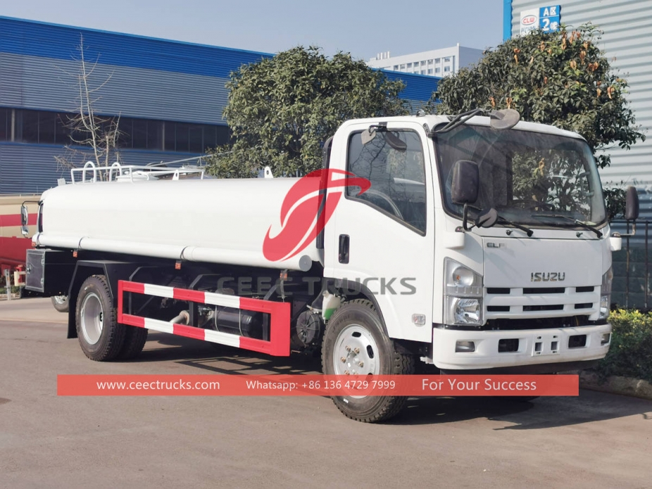 ISUZU 700P 190HP 8 tons potable water tank truck