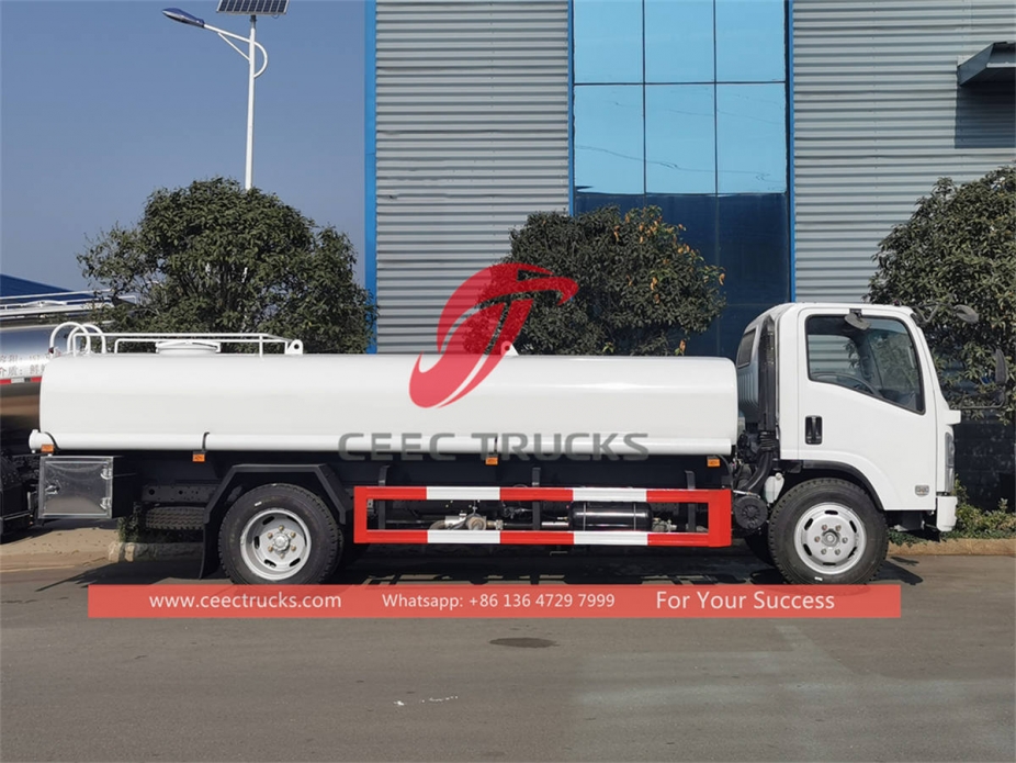 ISUZU 700P 190HP 8 tons potable water tank truck