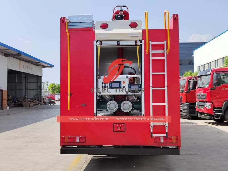 Howo 8x4 540HP foam dry powder firefighting truck