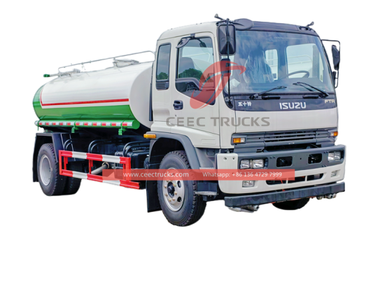 ISUZU FTR 12,000L Water tanker truck to Vietnam – CEEC Trucks