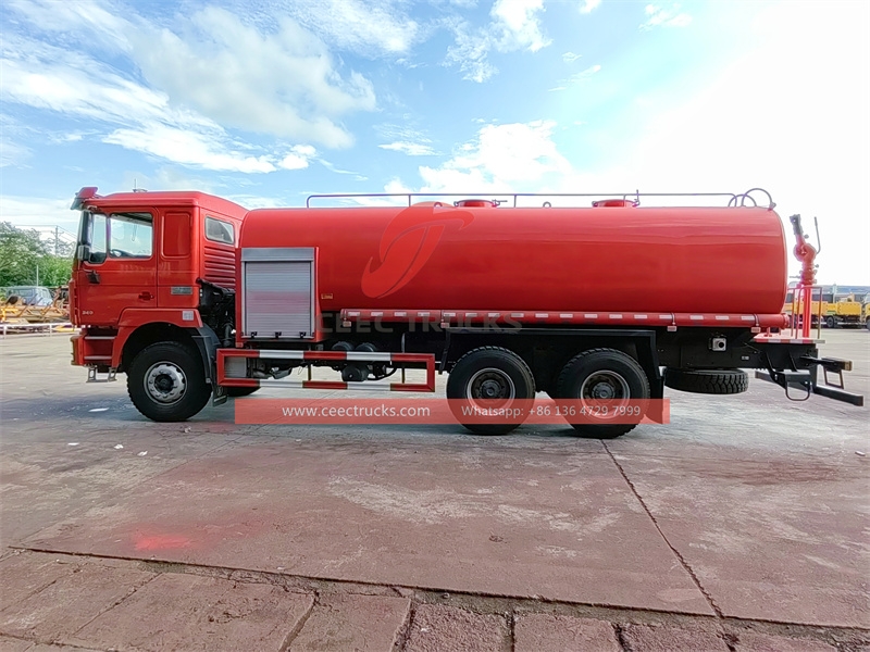 Shacman heavy duty fire fighting 12,000L truck with factory direct sale