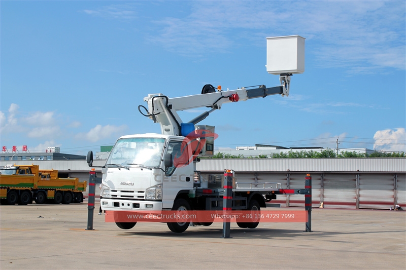 ISUZU NKR 16m Aerial Platform Truck made in China