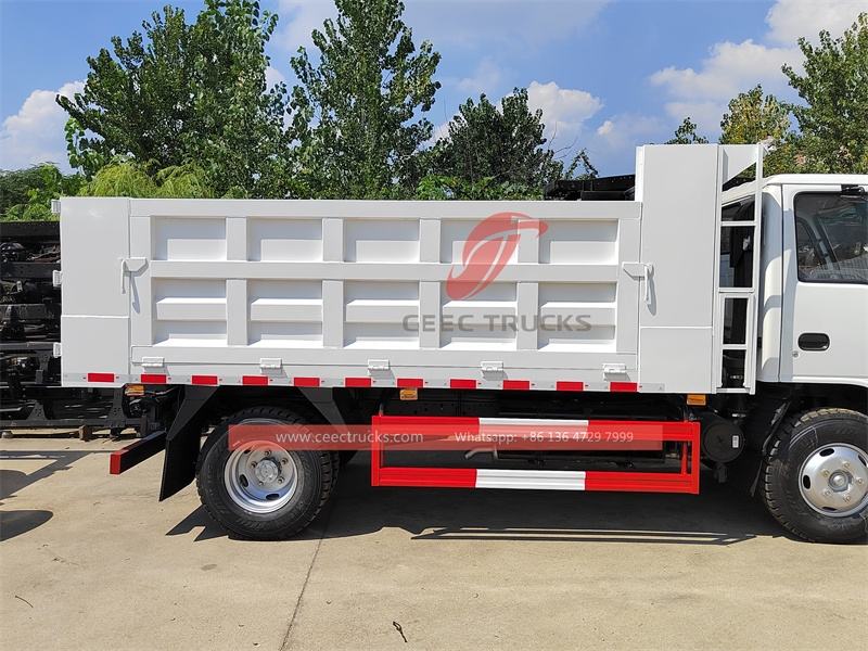 Best price ISUZU 4×2 small tipper truck