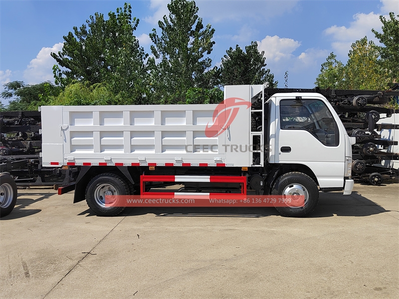 Best price ISUZU 4×2 small tipper truck