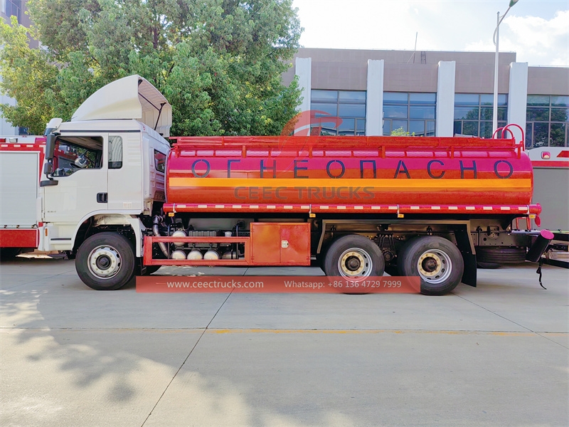 SHACMAN 20,000L fuel tanker truck made in China