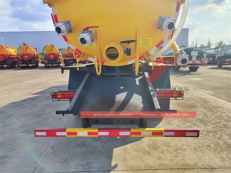 Heavy duty 20m3 Vacuum Sewage Suction trucks with factory direct sale