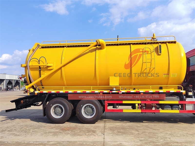 Heavy duty 20m3 Vacuum Sewage Suction trucks with factory direct sale