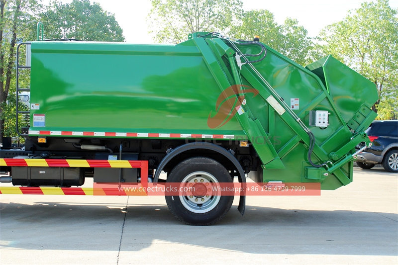 HOWO 8CBM garbage compression truck with direct sale