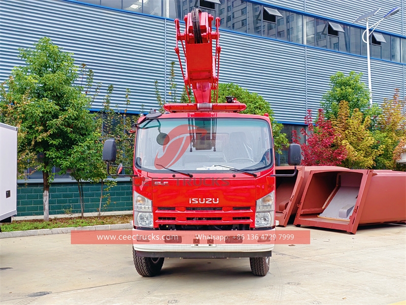 Original factory ISUZU 16m High Ladder Fire Rescue Truck