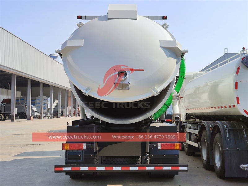 Shacman H3000 20m3 6000 gallon vacuum tanker trucks