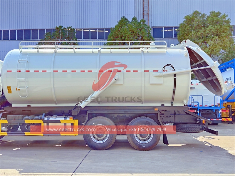 Shacman H3000 20m3 6000 gallon vacuum tanker trucks