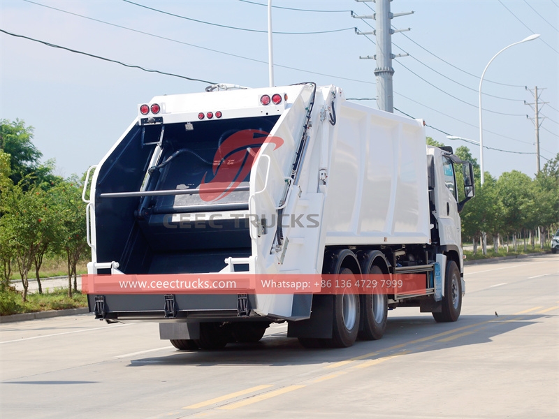 ISUZU Giga 420hp mobile refuse compactor with factory direct sale