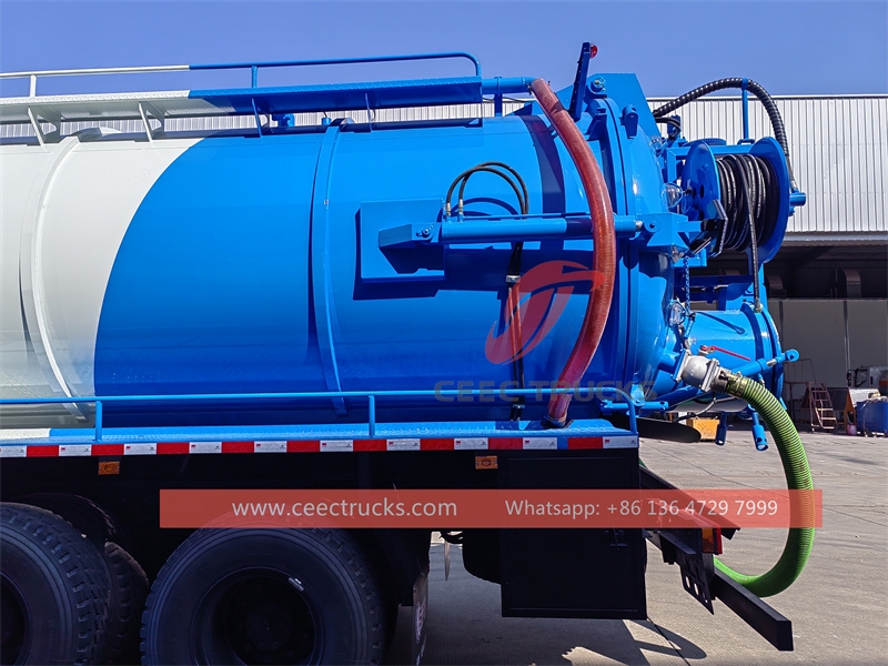 Dongfeng vac pump combination truck with best price