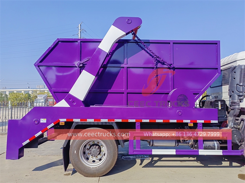 Dongfeng 8CBM roll off refuse truck