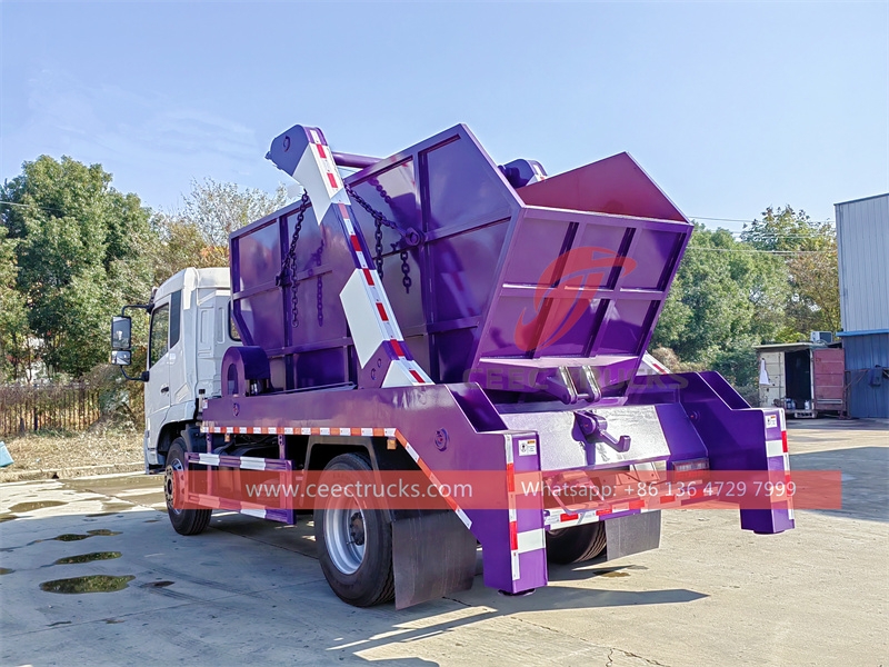 Dongfeng 8CBM roll off refuse truck