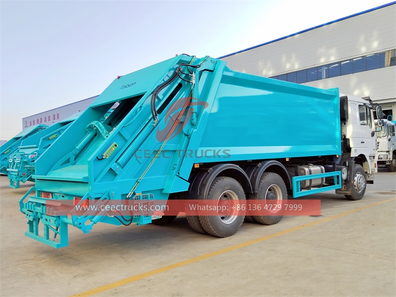 Shacman F3000 mobile compactor truck with factory direct sale