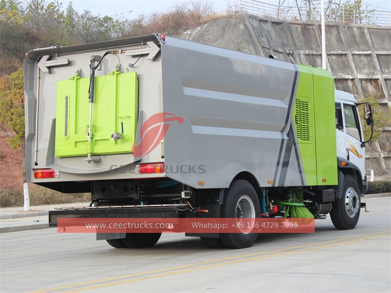 Faw RHD vacuum sweeping truck with factory direct sale