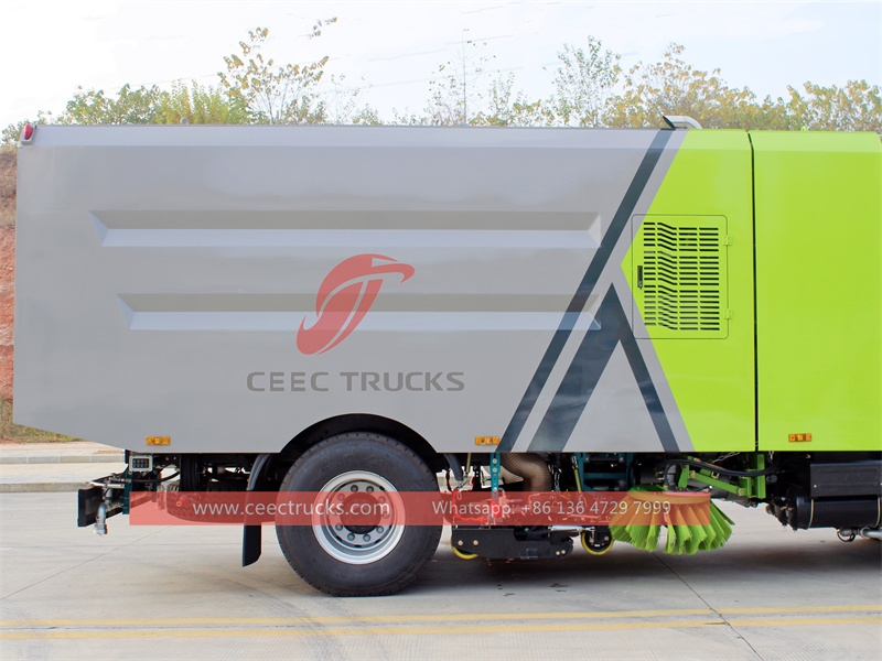 Faw RHD vacuum sweeping truck with factory direct sale