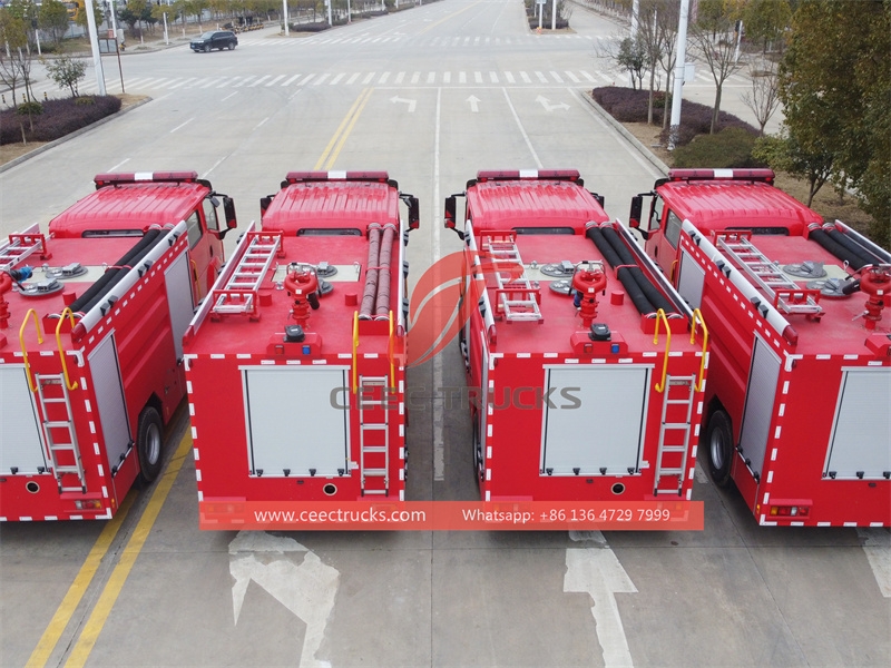 ISUZU GIGA 8,000L fire fighting truck with factory direct sale