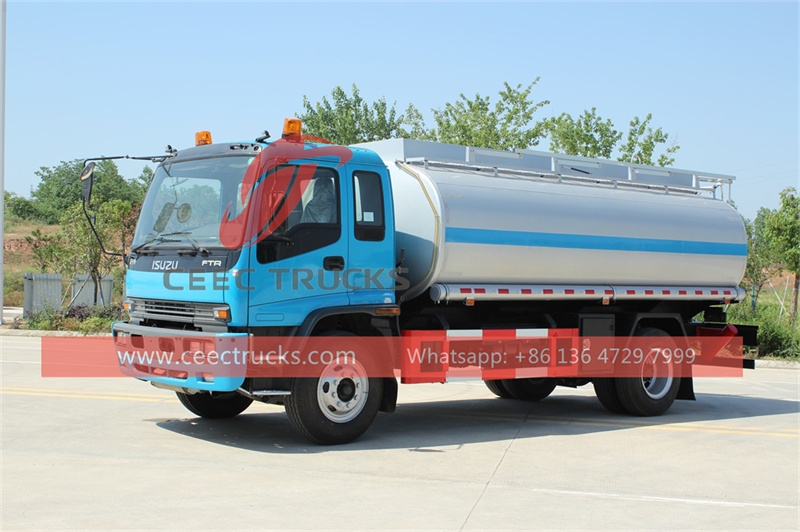 Isuzu FTR 12000L mobile fuel bowser made in China