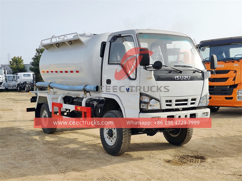 Isuzu mini vacuum suction truck made in China