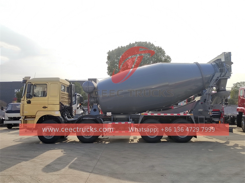 Shacman heavy duty 380HP Concrete Mixer Truck from China