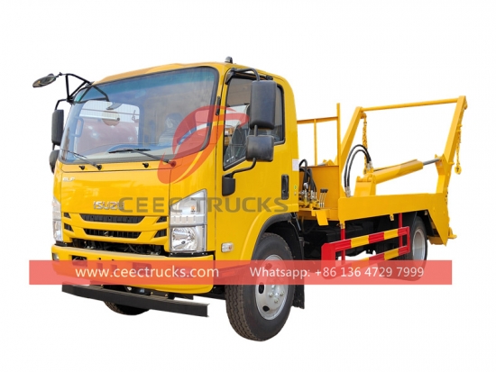 ISUZU NPR 6cbm skip refuse garbage truck