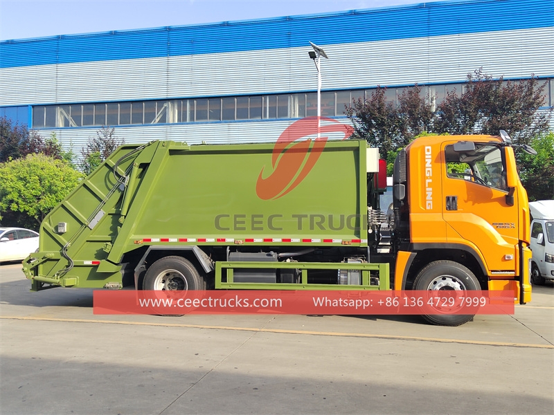 ISUZU Giga garbage compactor truck with factory direct sale