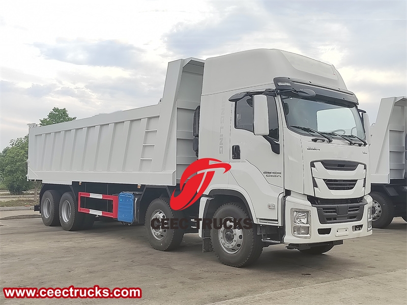 Best price ISUZU 8x4 25tons tipper truck