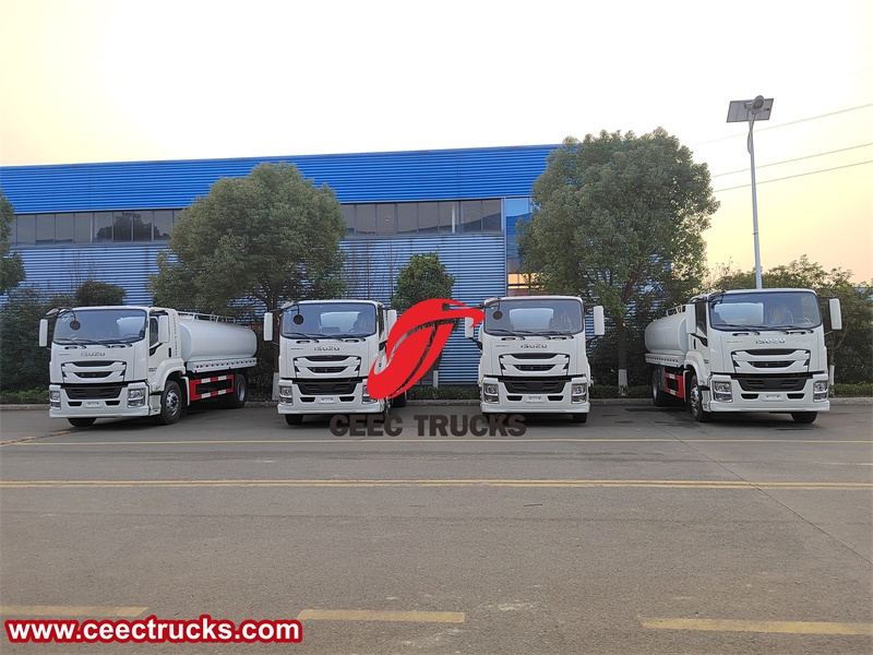 Isuzu GIGA 4x2 12000L drinking water transport truck