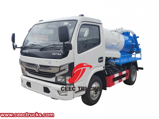 Dongfeng mini sewage tank truck made in China