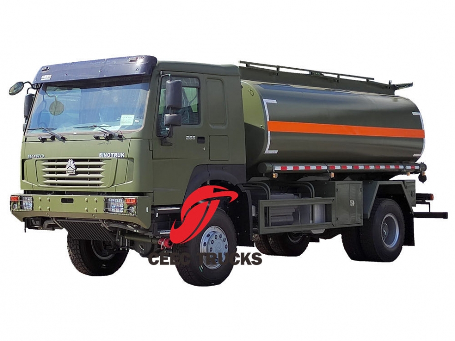 Howo 4x4-Antrieb, militärischer mobiler Diesel-Bowser