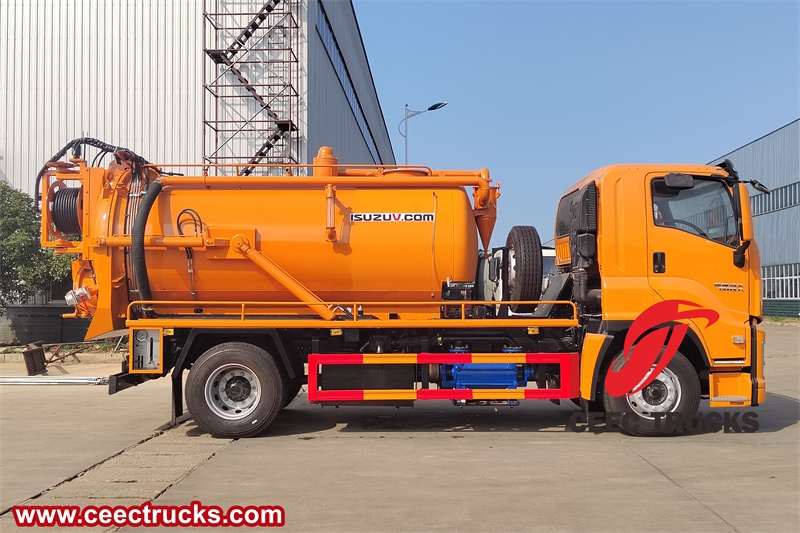 Isuzu VC61 Hydro Jetting Drain Cleaning truck