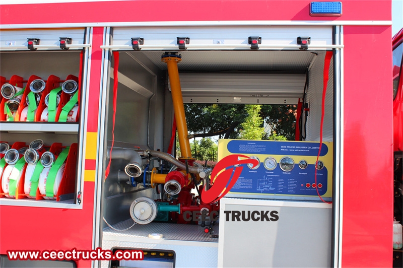 Isuzu chassis Foam Water Rescue Fire Trucks