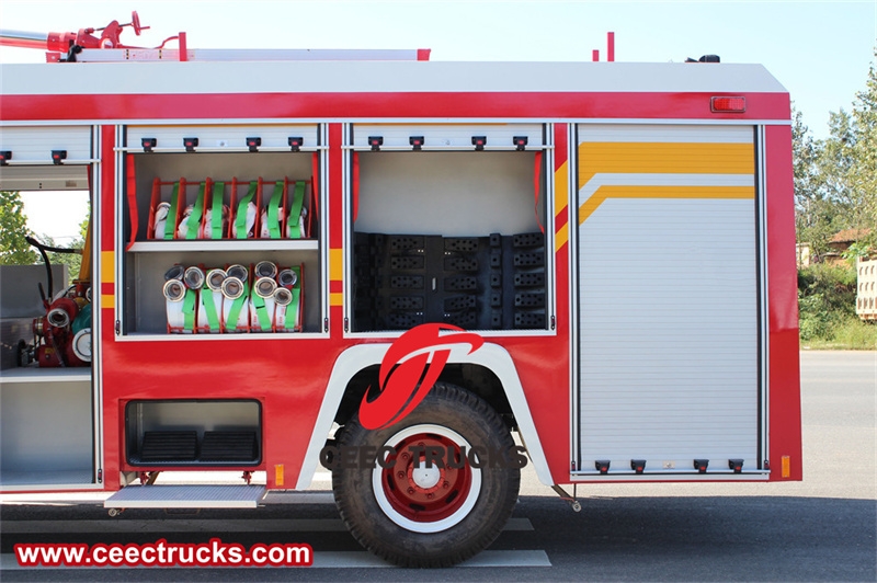 Isuzu chassis Foam Water Rescue Fire Trucks