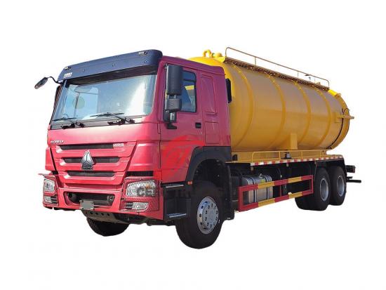 Howo 20,000 liters sewage cleaning truck – CEEC Trucks