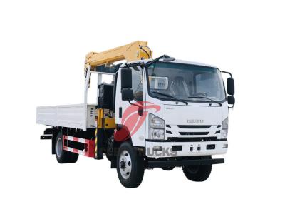 Isuzu 700P 4x4 off road boom crane truck