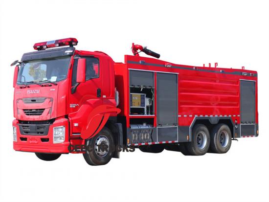 Isuzu heavy duty airport rescue fire truck