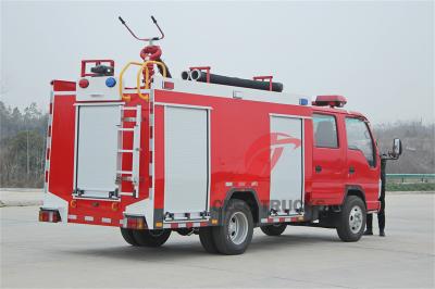 New Isuzu 4KH1 120HP 3000 Liters Fire fighting truck