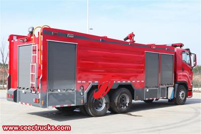 Isuzu heavy duty airport rescue fire truck