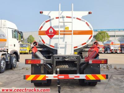 Beiben 1929 offroad 4WD 8000L fuel tank truck