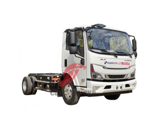 Isuzu electricity EV cargo truck chassis