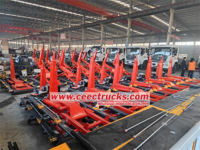 hook loader superstructure for ISUZU chassis