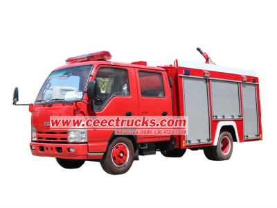 Isuzu 120HP nitrogen gas fire truck