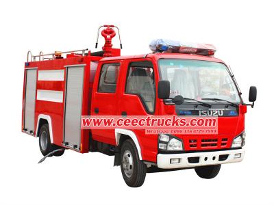 Isuzu 120HP nitrogen gas fire truck