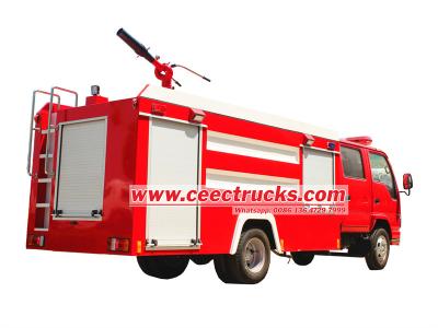 Isuzu 120HP nitrogen gas fire truck