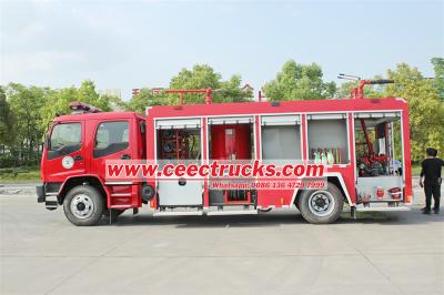 Rescue Fire Truck made by Isuzu FTR chassis